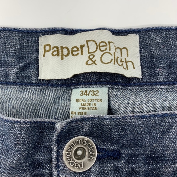 Paper Denim & Cloth light wash straight leg jeans - Picture 4 of 4